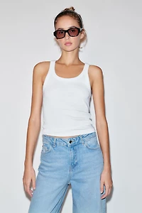 Z1975 HIGH-WAIST COMFORT CULOTTE JEANS