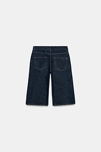 BERMUDA EN JEAN TAILLE MOYENNE ZW COLLECTION