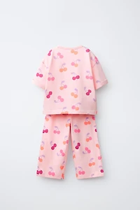 PRINTED T-SHIRT AND JOGGING PANTS SET