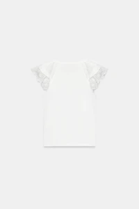 SHORT SLEEVE EMBROIDERED T-SHIRT