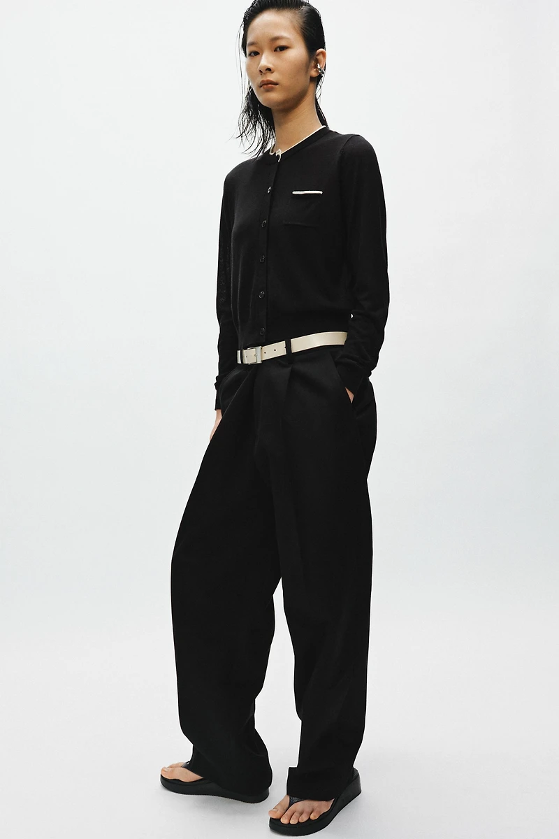 VESTE EN MAILLE BIMATIÈRE