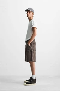 CARPENTER POCKET BERMUDA SHORTS