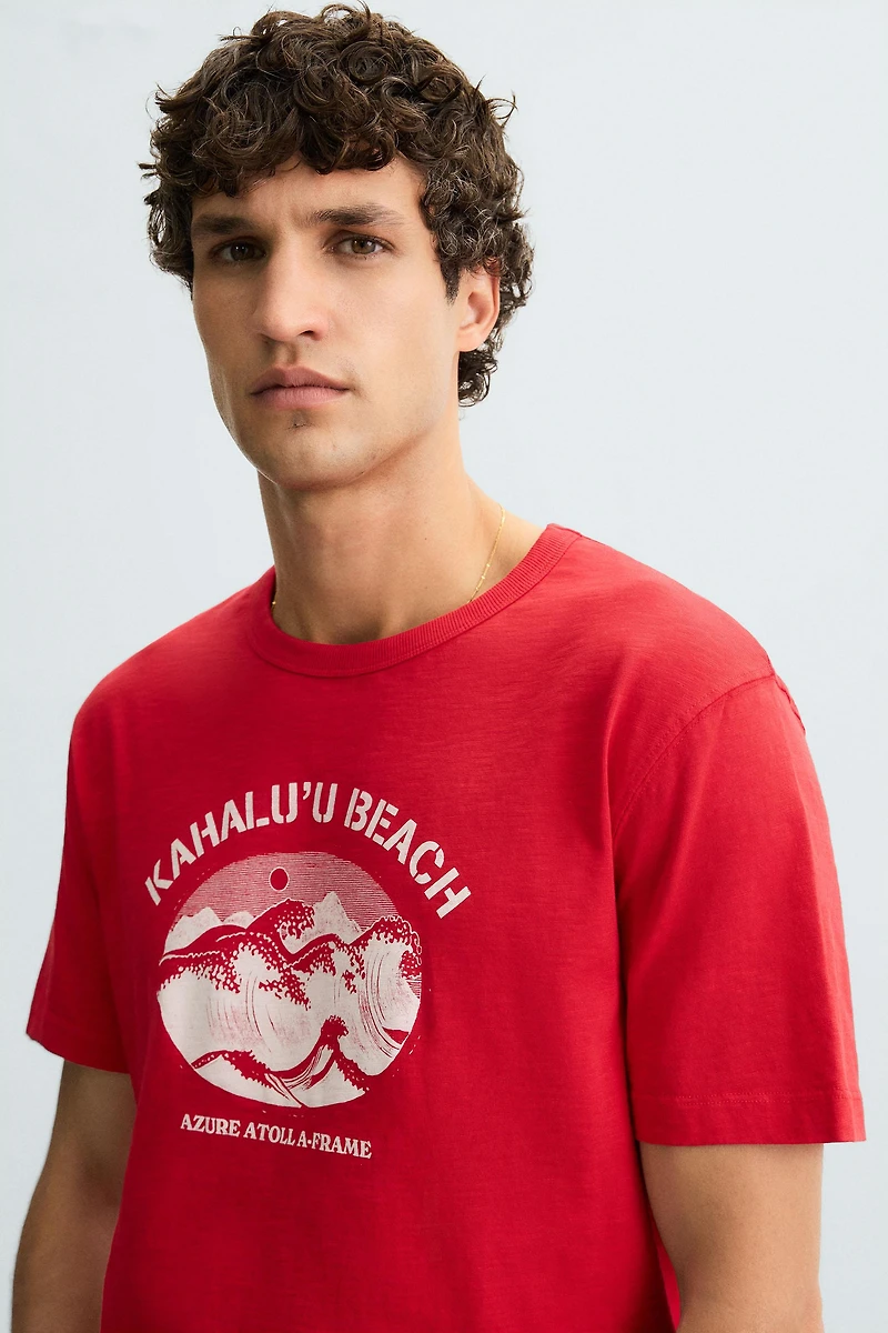 WAVE GRAPHIC T-SHIRT