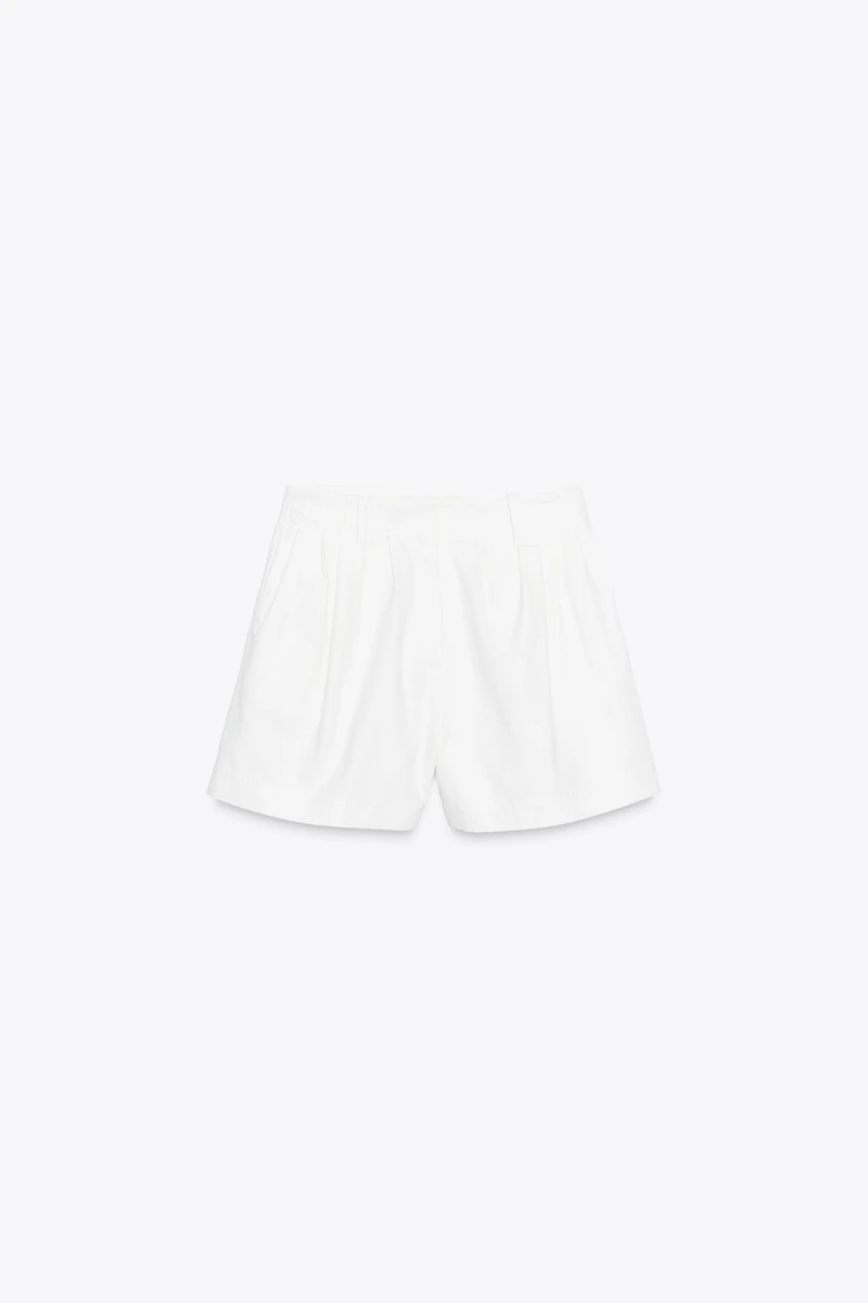 ZW COLLECTION PLEATED BERMUDA SHORTS