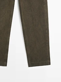 Mid-rise balloon fit jeans