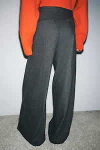 ZW COLLECTION WIDE LEG PLEATED PANTS