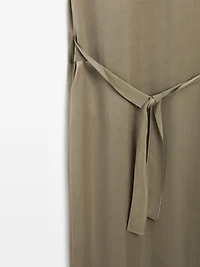 Robe fluide d''effet cape - STUDIO