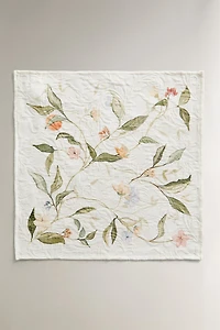 JACQUARD AND FRUIT PRINT NAPKIN