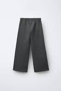 PANTALON WIDE LEG EN POINT ROMA