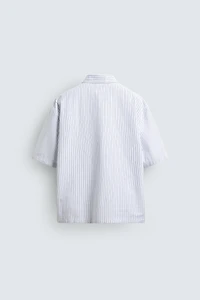 CHEMISE POLO COUPE BOXY INSCRIPTION IMPRIMÉE