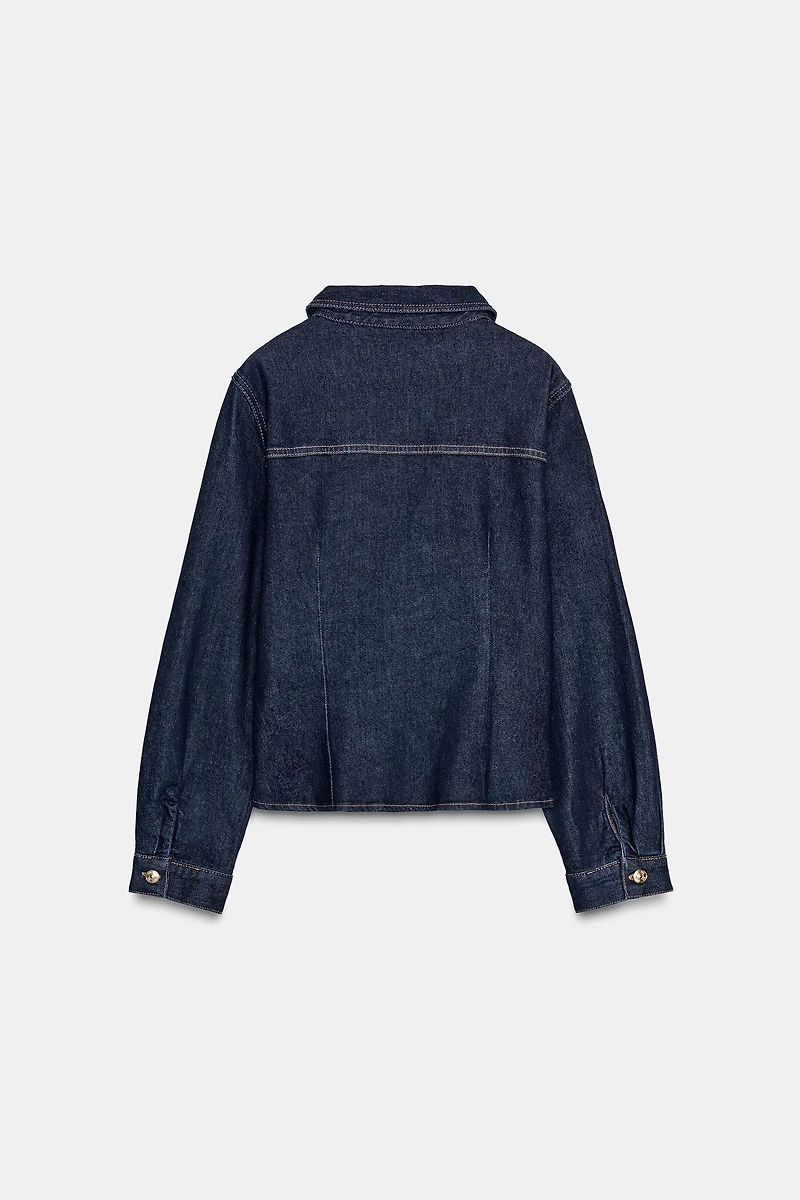 CHEMISE EN JEAN AJUSTÉE Z1975