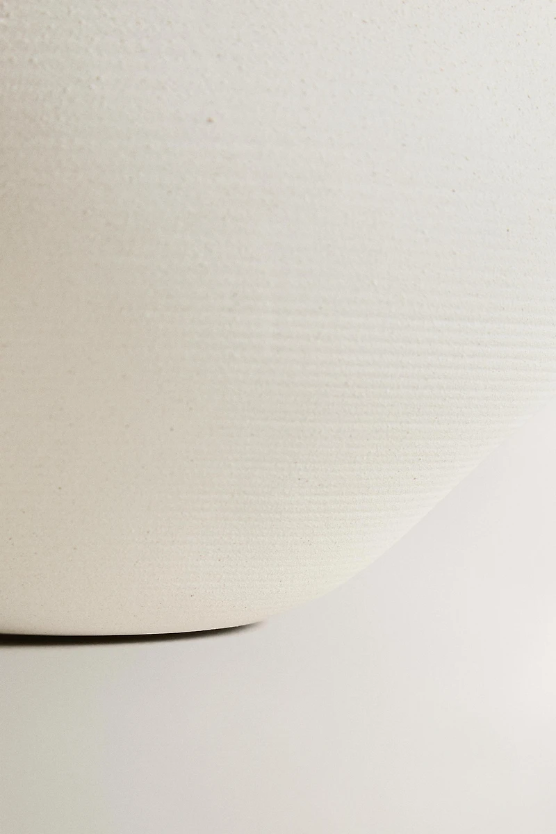 OVAL CERAMIC VASE