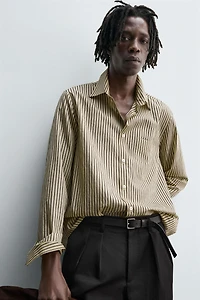 FLOWY STRIPED SHIRT