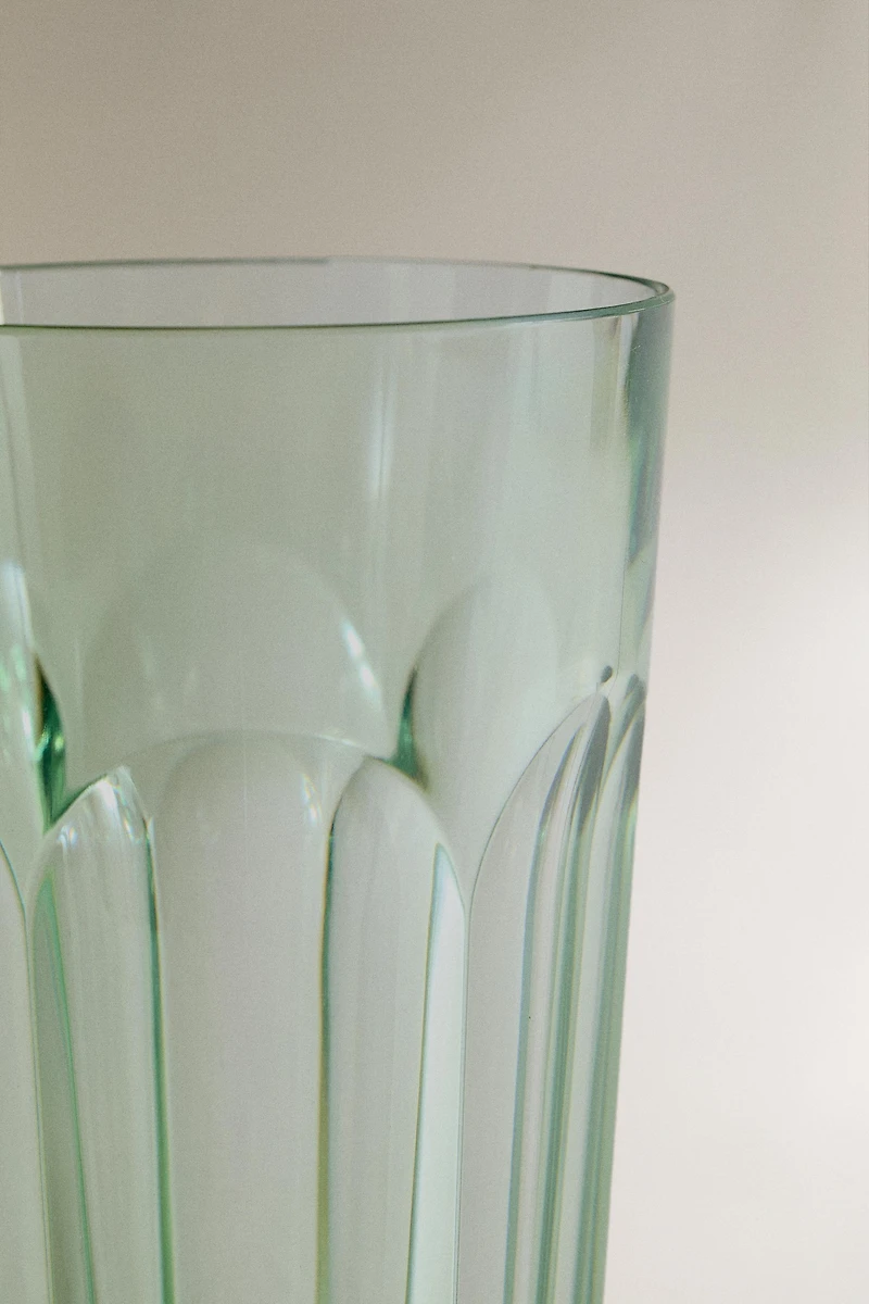 HAMMERED COLORED ACRYLIC TUMBLER