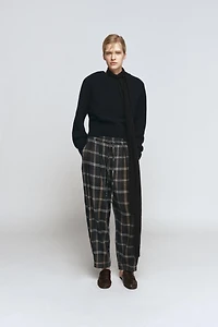 ZW COLLECTION PLAID PANTS