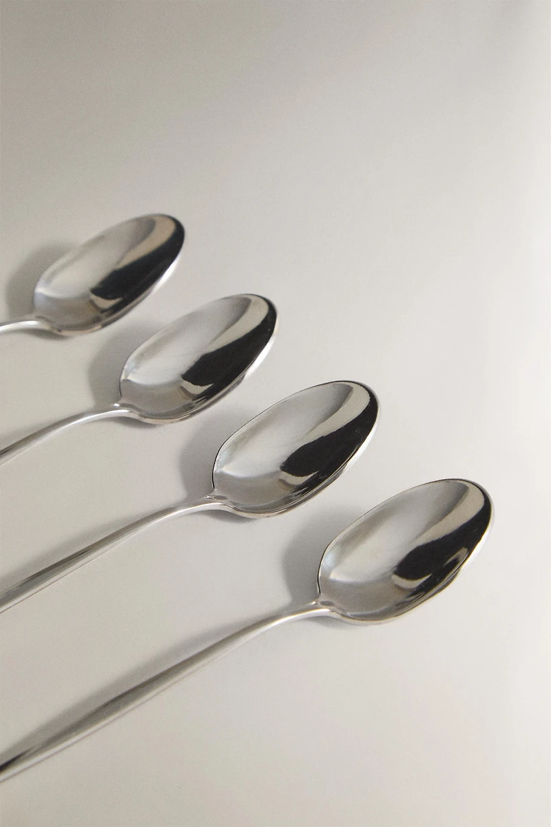 PACK OF COFFEE SPOONS WITH THIN HANDLES (PACK OF 4)