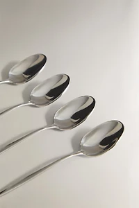 PACK OF COFFEE SPOONS WITH THIN HANDLES (PACK OF 4)