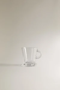 TRANSPARENT GLASS ESPRESSO CUP