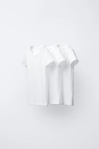 THREE-PACK OF SHORT SLEEVE T-SHIRTS