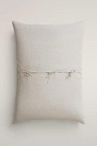 XXL LINEN THROW PILLOW COVER