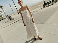 ROBE LONGUE DRAPÉE