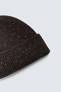 SHORT TEXTURED WEAVE HAT