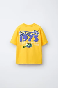 T-SHIRT À IMPRIMÉ EN RELIEF