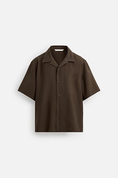 CHEMISE FLUIDE COUPE DÉCONTRACTÉE