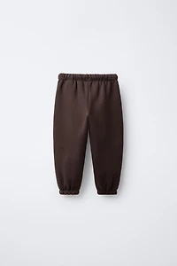 FLEECE-LINED BALLOON PANTS