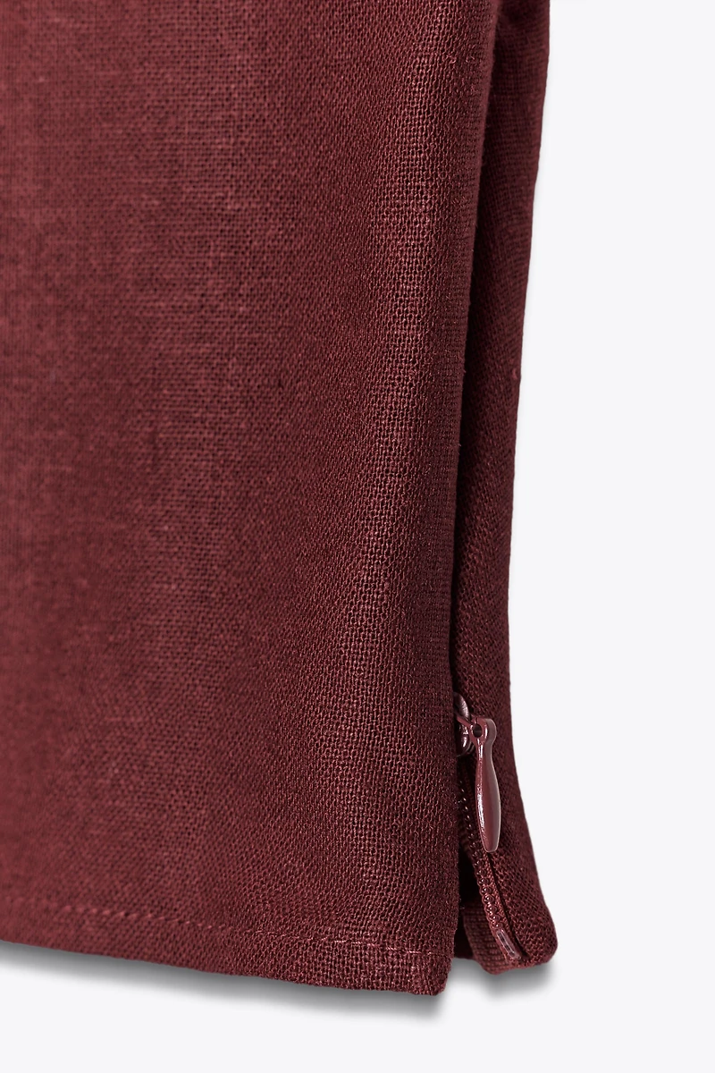 LINEN WRAP TOP