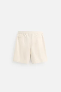 TEXTURED REGULAR FIT SHORTS