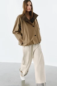 PLAID REVERSIBLE JACKET ZW COLLECTION