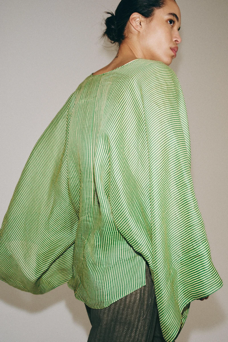 RAMIE STRIPED SHIRT ZW COLLECTION