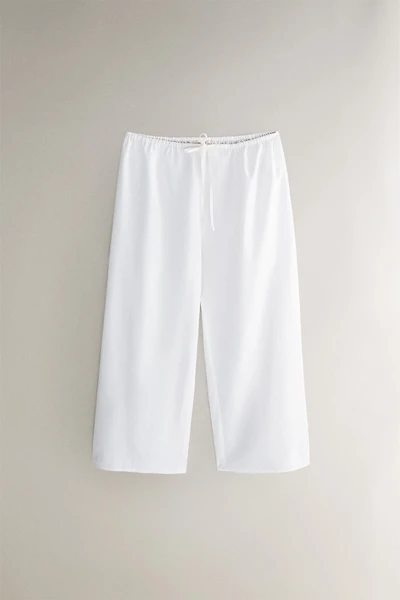 CROPPED PANTS WITH SEAMS