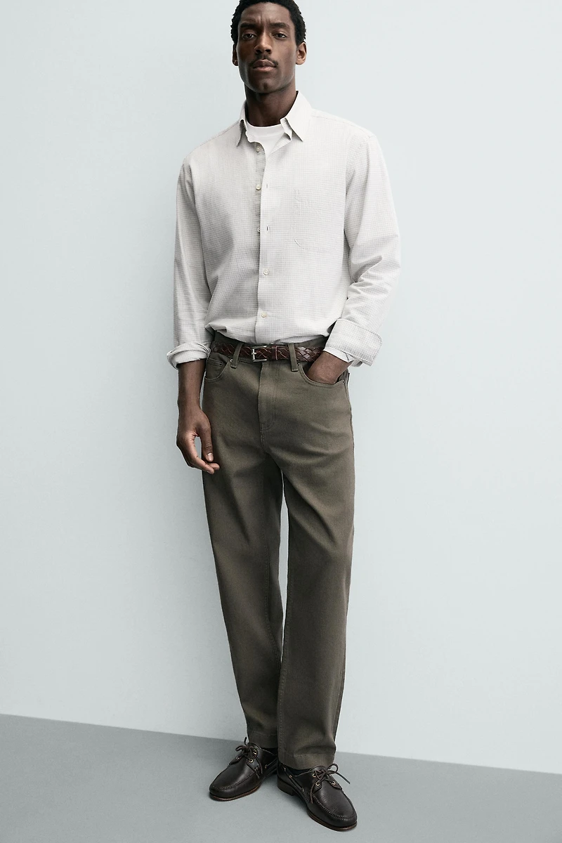 PANTALON STRAIGHT FIT