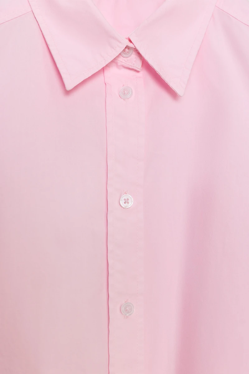 PLAIN POPLIN SHIRT