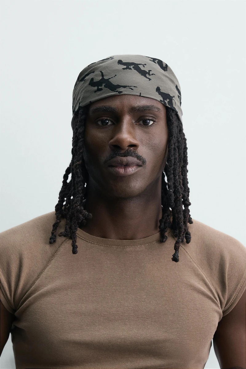 HORSE PRINT BANDANA