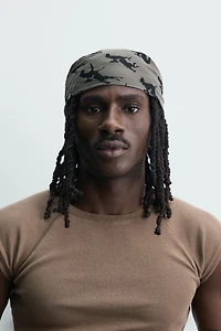 HORSE PRINT BANDANA