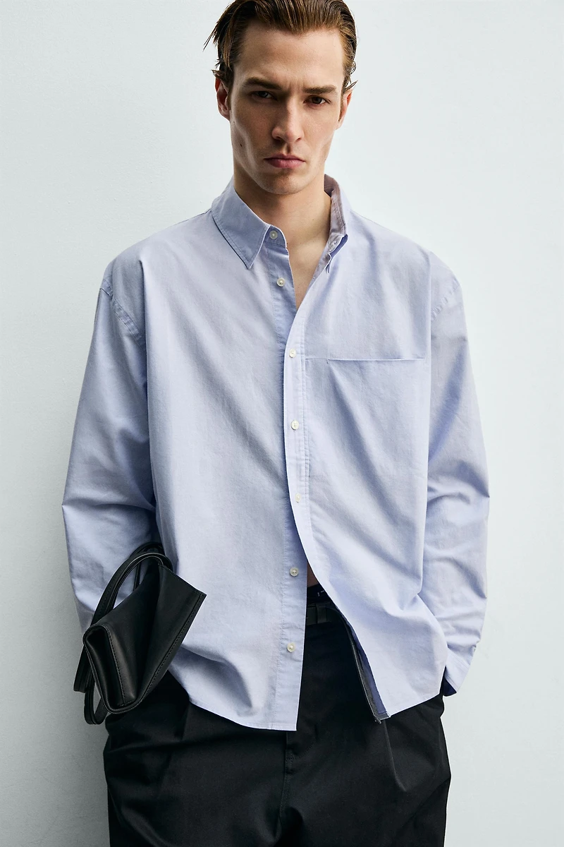 RELAXED FIT OXFORD SHIRT