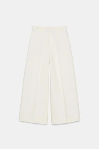 CROPPED WIDE LEG PANTS