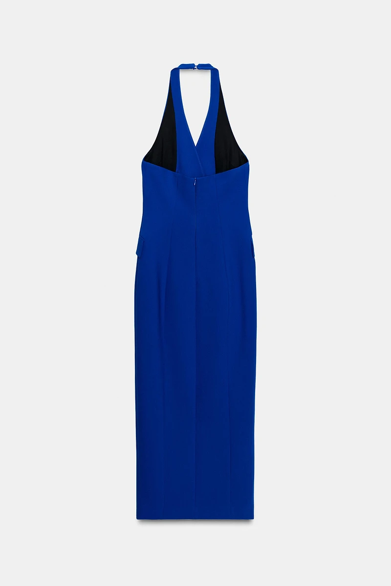WRAP TUBE MIDI DRESS