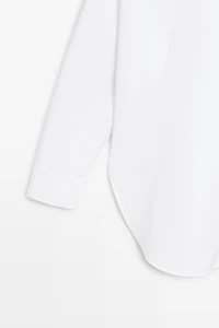 100% cotton poplin shirt