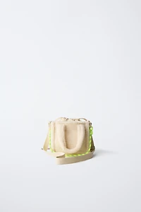 SAC BANDOULIÈRE EN PEAU DE MOUTON CHARM