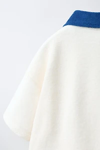 TERRYCLOTH POLO SHIRT
