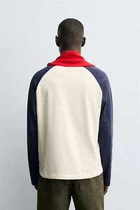 T-SHIRT COLOR BLOCK LAPIN