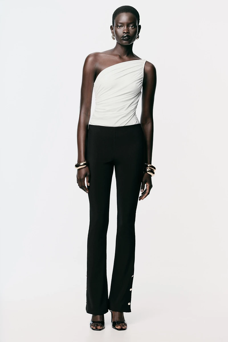 BODY ASYMÉTRIQUE DRAPÉ