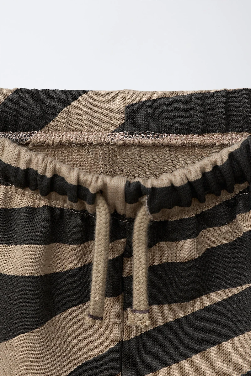 ANIMAL PRINT SHORTS