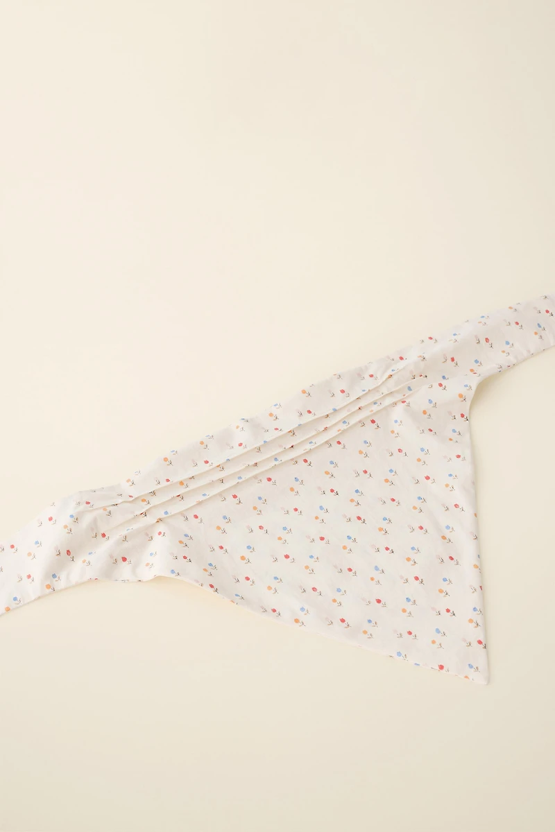 FLORAL BANDANA CREATED BY CARAMEL LONDON X ZARA