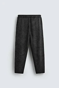 PANTALON EN MAILLE STRUCTURÉE