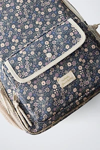 FLORAL SCHOOL BACKPACK